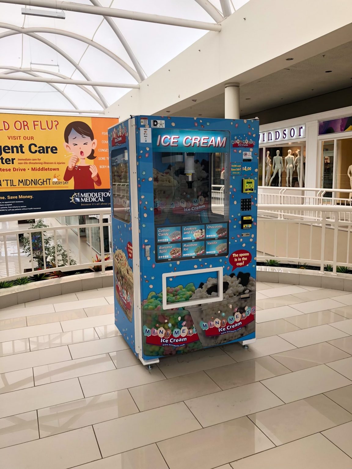 Refund request ice cream express