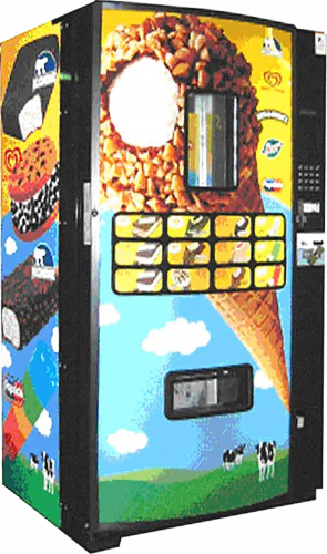 Regular Ice Cream Vending Machine